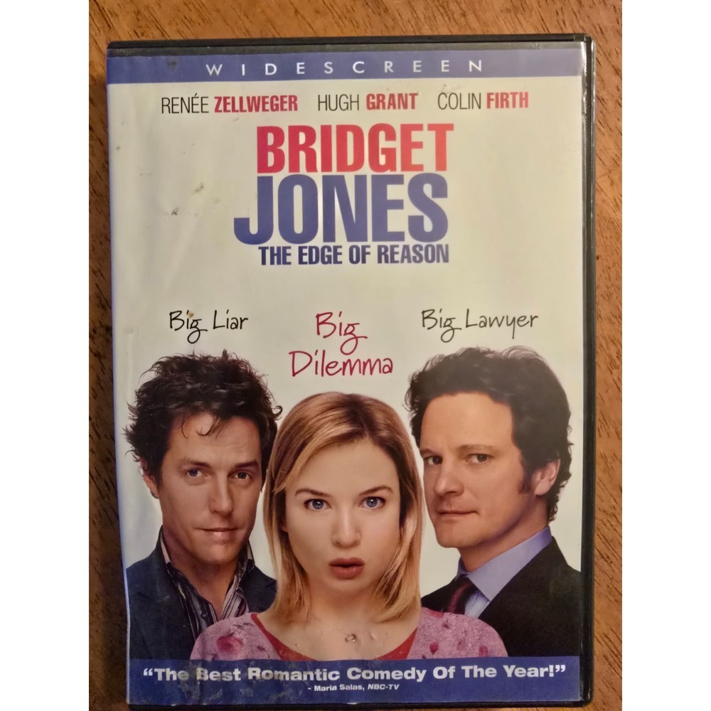 Bridget Jones: The Edge of Reason (DVD, 2005,‎ Widescreen), Good Condition